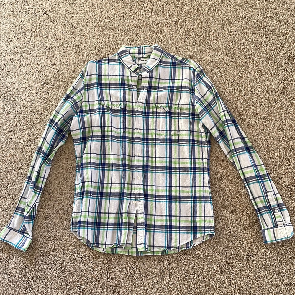 Men’s Express Button Down Size Large
